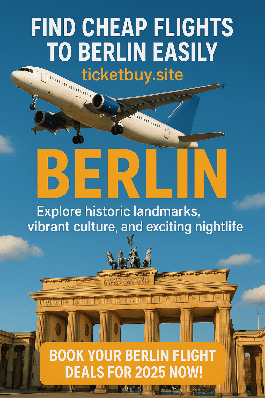 Cheap Flights to Berlin: Dive into Germany’s Vibrant Scene